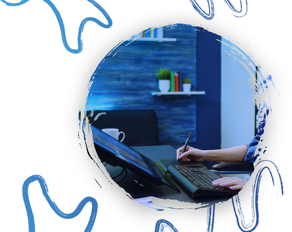 Grafik tasarım çalışma ortamı